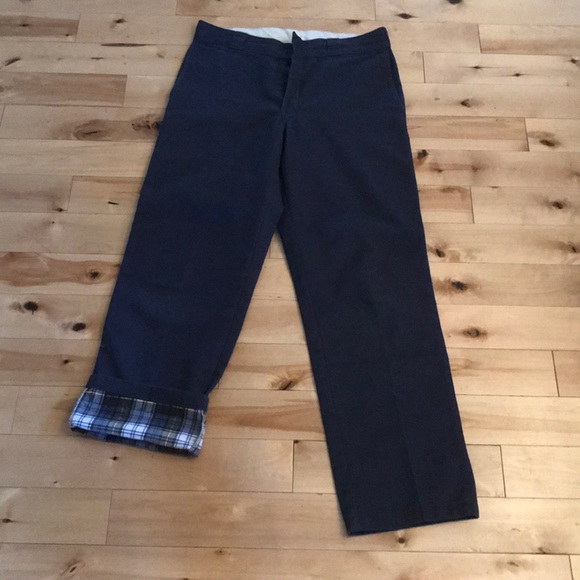 dickies flannel lined pants